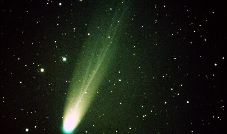 Astronomy Centre 03 Hewitt Comet C2021 A1 Leonard 6 Sec Total Exposure
