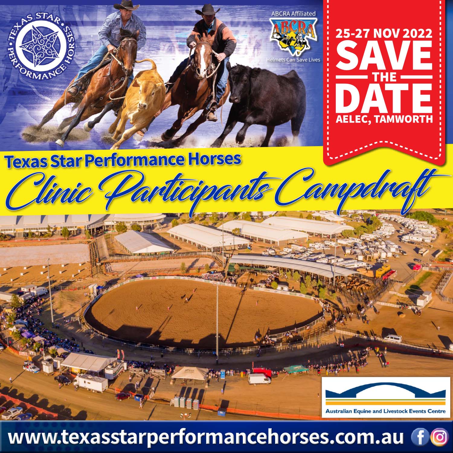 2022 Texas Star Performance Horses Clinic Participants Campdraft
