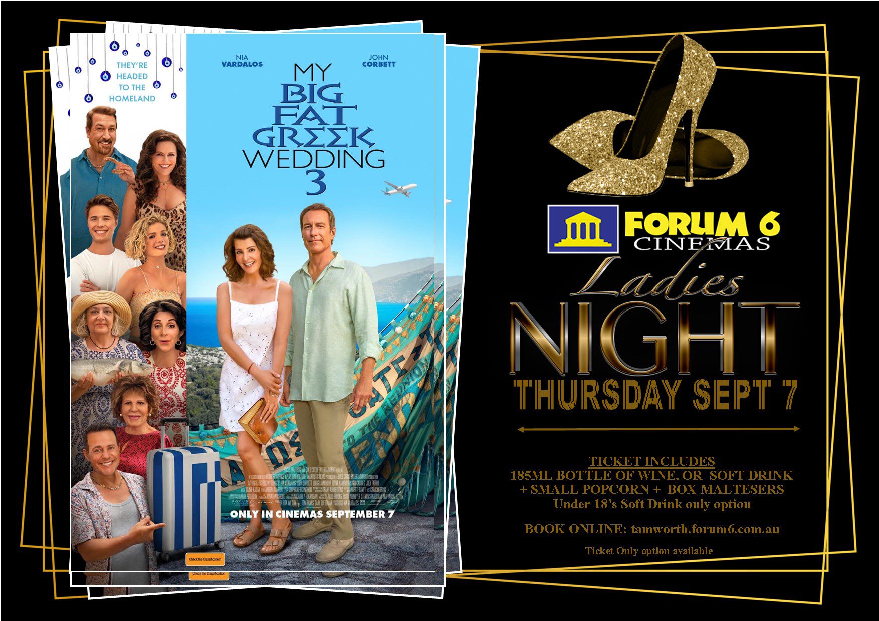 Ladies Movie Night – My Big Fat Greek Wedding 3