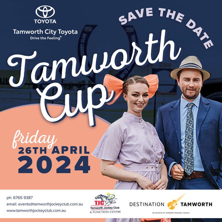 Tamworth Cup 2024 Save the Date Social Square