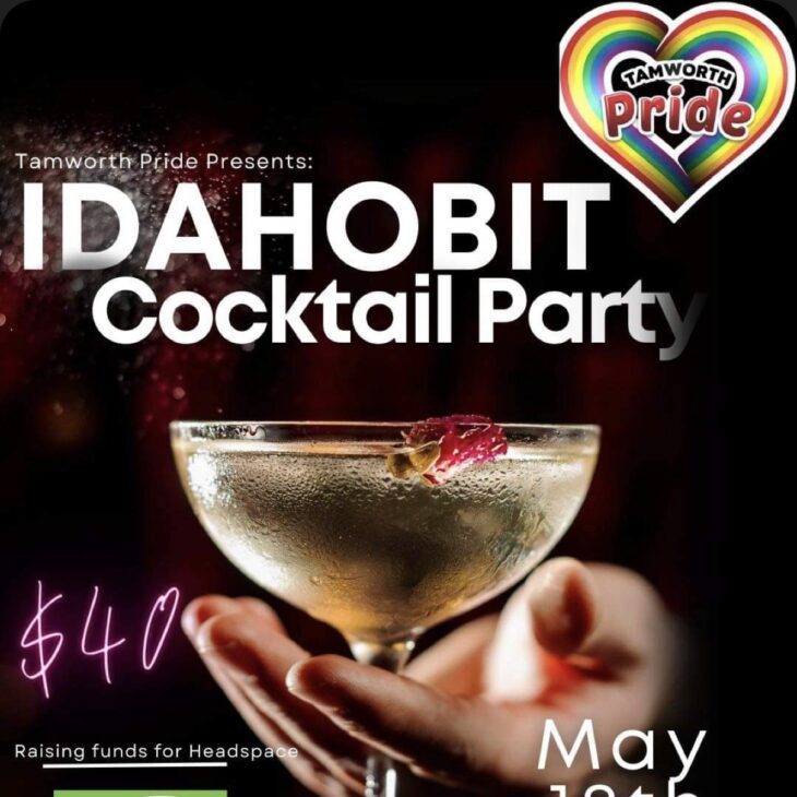 Tamworth Pride Presents: IDAHOBIT Cocktail Party