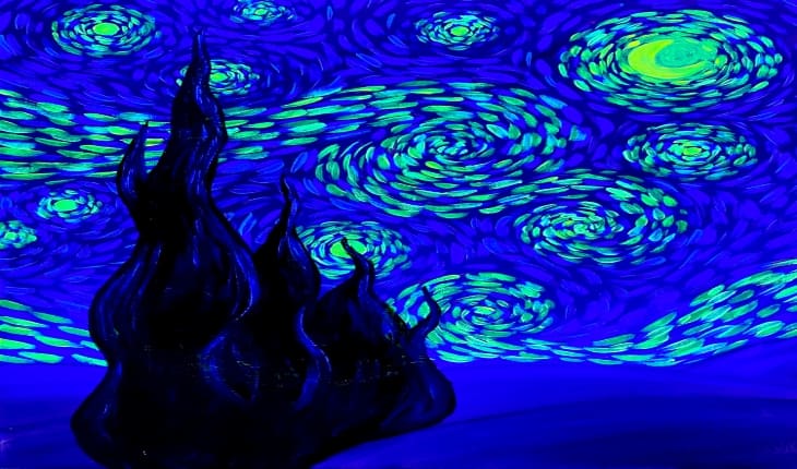 It’s Van Glow Neon Night at Pinot & Picasso Tamworth