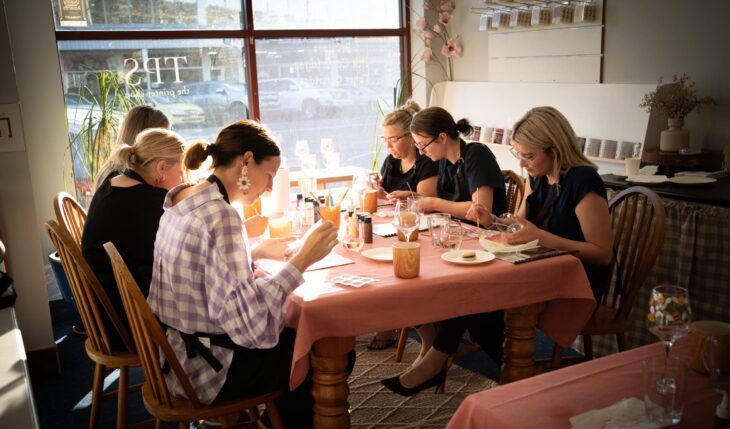 Candle Making and Glassware Painting Workshop