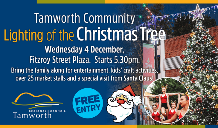 Tamworth Community Lighting of the Christmas Tree