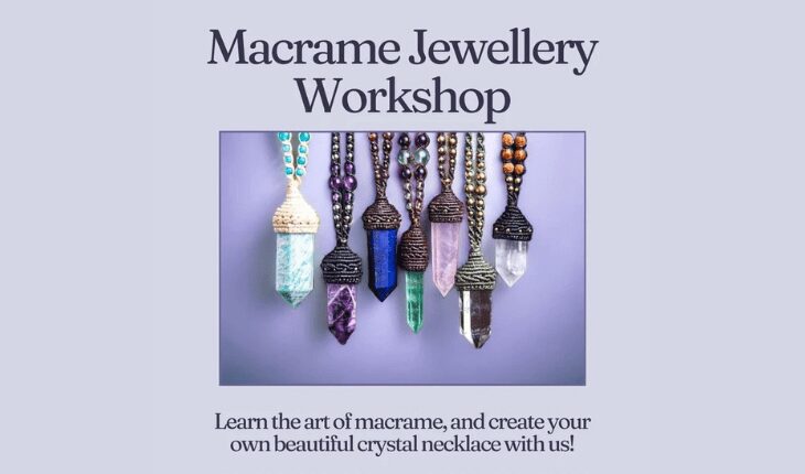 Macrame Crystal Point Workshop