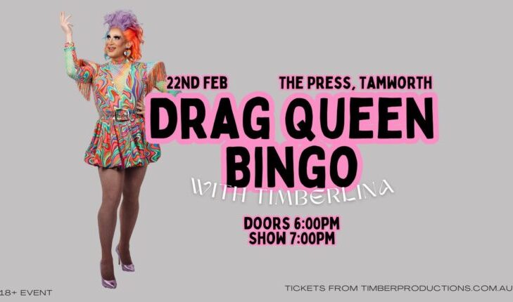 Drag Bingo with Timberlina