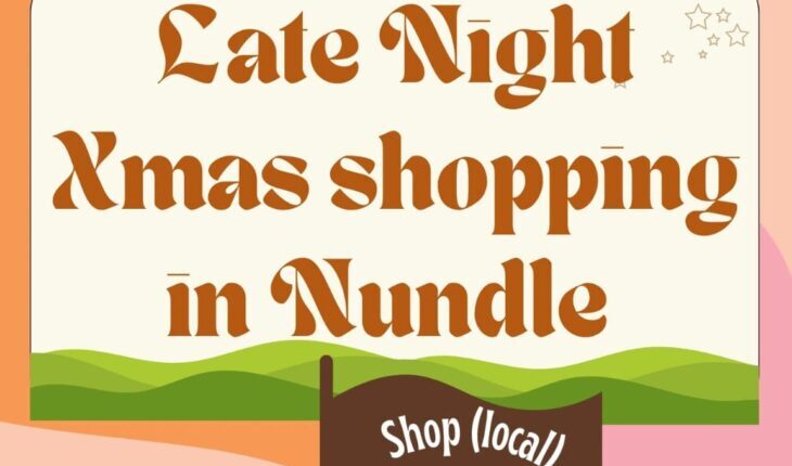 Late Night Xmas Shopping in Nundle