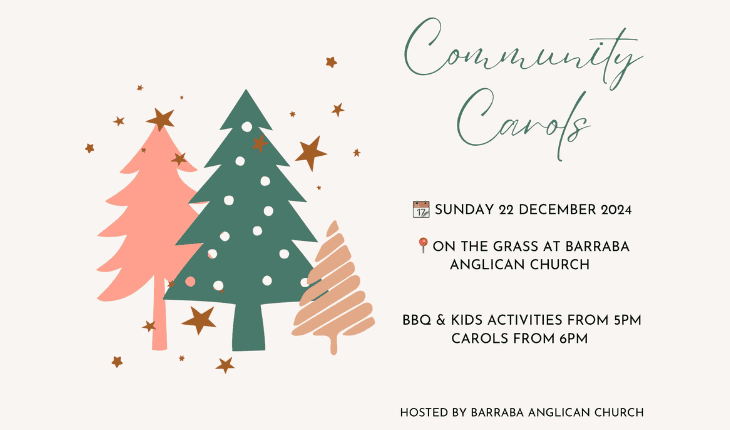 Community Carols on the Grass at Barraba Anglican Church
