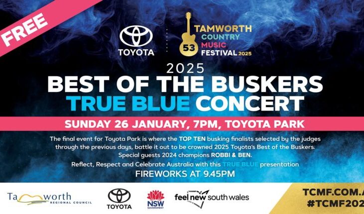 TCMF 2025 Toyota Best of the Buskers: True Blue Edition