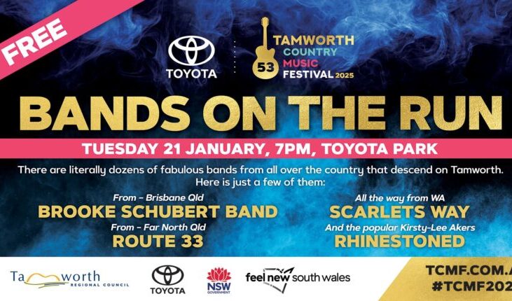 TCMF 2025 Bands on the Run