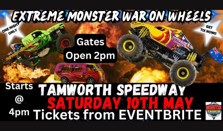 Monster War On Wheels Tamworth Speedway