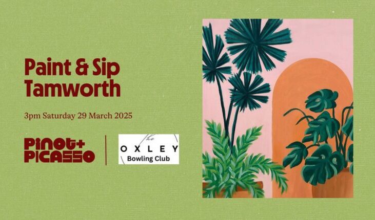 Paint & Sip at the Oxley Bowling Club Tamworth