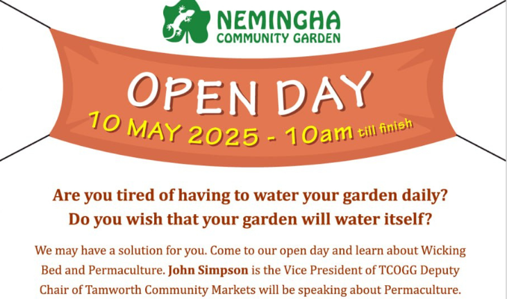 Nemingha Community Garden Open Day