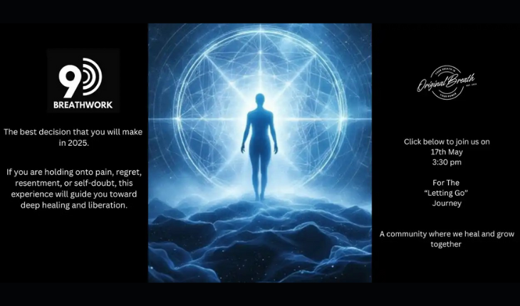 9D Breathwork “Letting Go “Journey