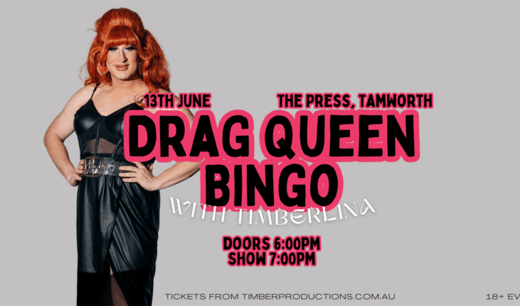 Drag Bingo with Timberlina 18+