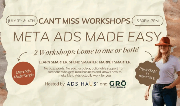 Tamworth Meta Made Easy Workshops