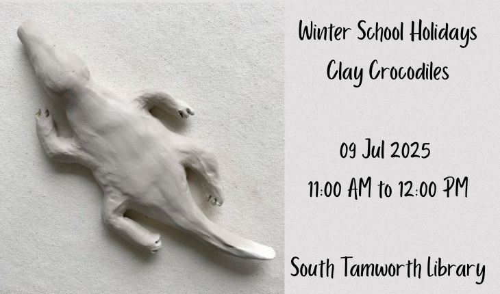 Winter School Holidays – Clay Crocodiles