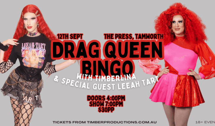 Drag Bingo with Timberlina