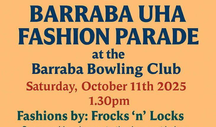 Barraba Hospital Auxiliary Fashion Parade
