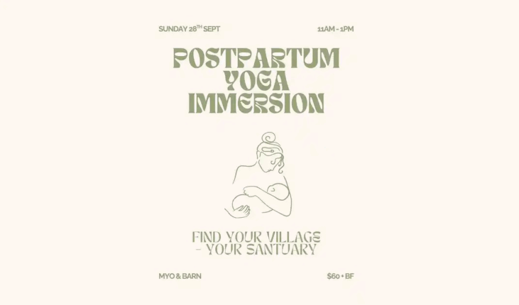 September Postpartum Yoga Immersion with Jolan