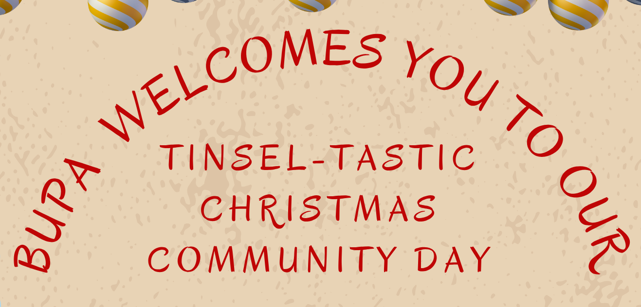 Bupa’s Tinsel-Tastic Christmas Community Day