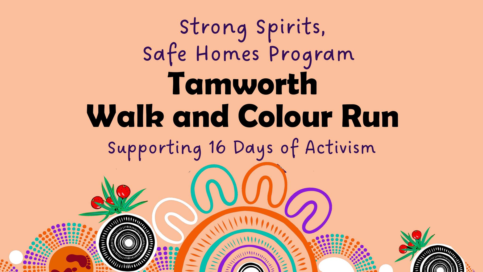 Tamworth Walk and Colour Run – 16 Days of Activism
