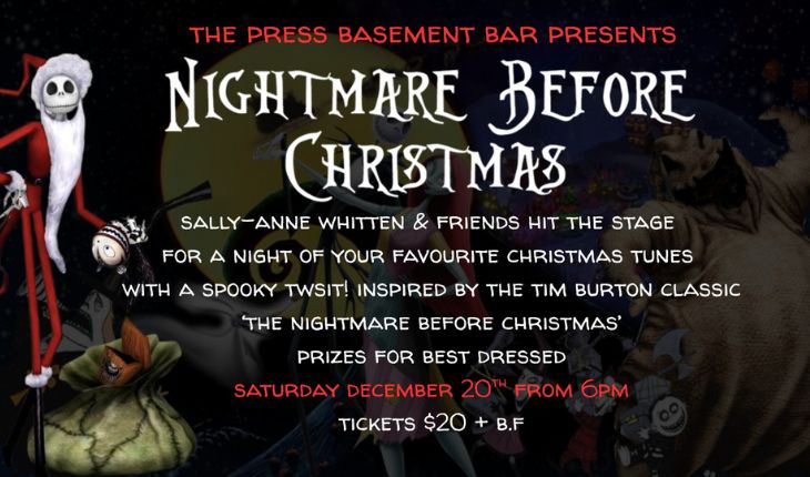Nightmare Before Christmas, at The Press