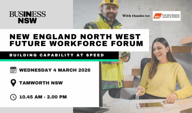 New England North West Future Workforce Forum: Building Capability at Speed