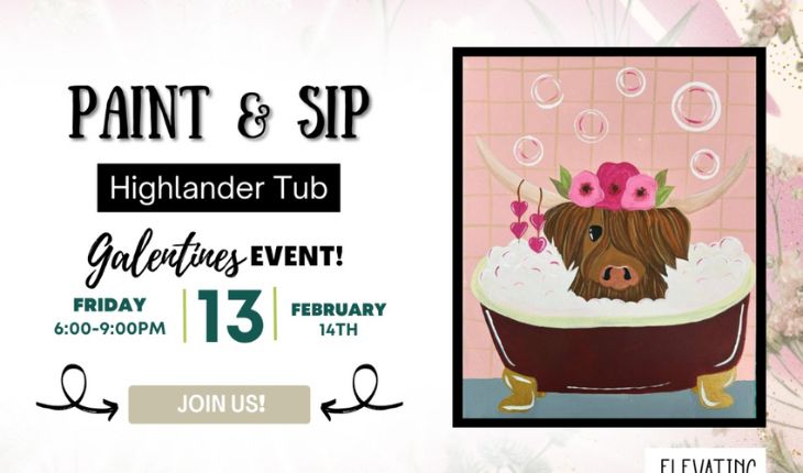 Galentine’s Paint & Sip