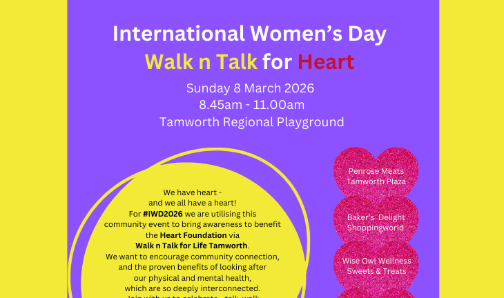 International  Women’s Day Walk n Talk for Heart