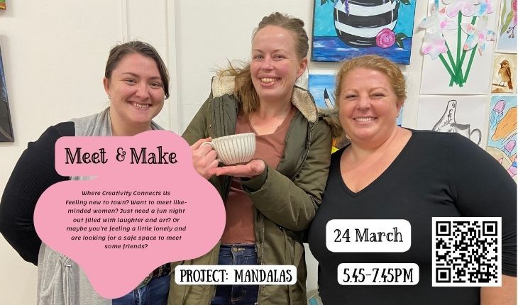 Meet & Make March Mandalas