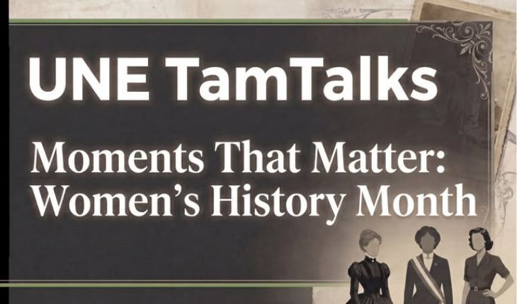 UNE Tam Talk: Women’s History Month
