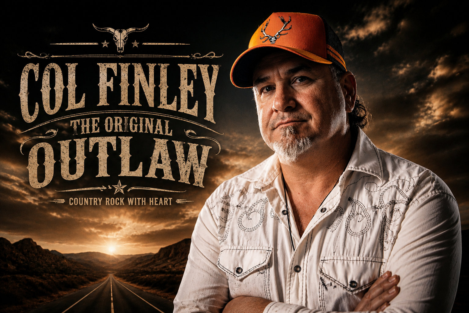 Col Finley PR shot with Logo