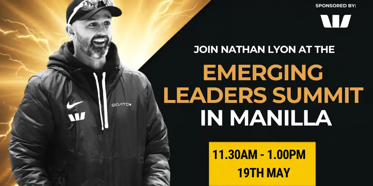 Emerging Leaders Summit with Nathan Lyon – Manilla