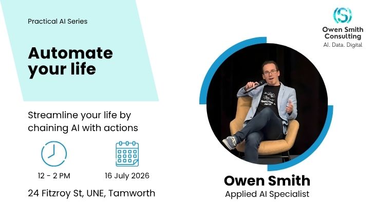 Automate your life – Streamline your life by chaining AI with actions